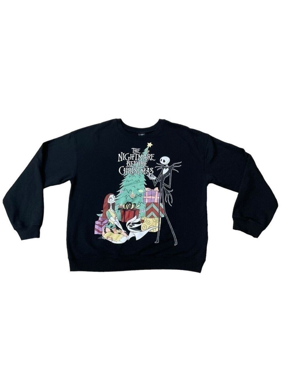 Disney Tim Burton's The Nightmare Before Christmas Sweatshirt Size  XXL